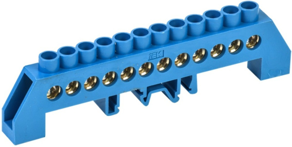 Изображение товара Шина IEK YNN10-812-12DP-K07 для электрических соединений 12 отверстий