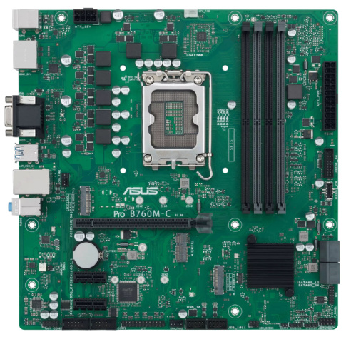 Изображение товара Материнская плата ASUS PRO B760M-C-CSM для игровых ПК