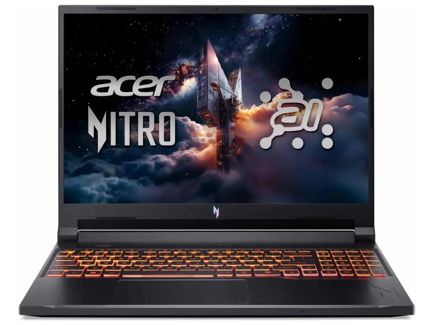 

Ноутбук Acer Aspire Nitro V16 ANV16-42-R73R Ryzen 7 260/16GB/512GB SSD/RTX 5070 8GB/16" WUXGA IPS/WiFi/BT/cam/noOS/black, Aspire Nitro V16 ANV16-42-R73R