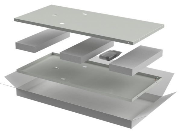 Изображение товара Комплект боковых панелей ITK LN35-28UX8-X для 19" шкафов