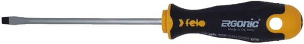 Изображение товара Шлицевая отвертка Felo 40055410 125 мм рукоятка ERGONIC, серия 400