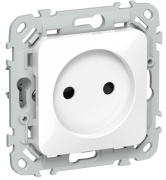 фото Розетка без заземления  IEK FI-R13-10-1-K01
