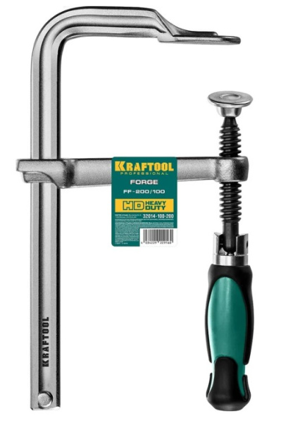 Изображение товара Струбцина Kraftool Forge FF-200/100 для фиксации материалов высокое качество