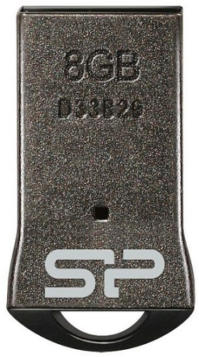 

Накопитель USB 2.0 8GB Silicon Power Touch T01 SP008GBUF2T01V1K черный, Touch T01