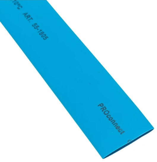 

Трубка термоусадочная PROconnect 55-1805 ТУТ 18,0/9,0мм, синяя, упаковка 50 шт. по 1м, 55-1805