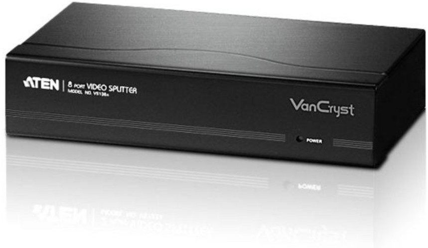 

Разветвитель Aten VS138A-AT-G VGA 8-портовый (450 МГц), VS138A-AT-G