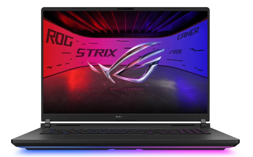 Ноутбук ASUS ROG Strix Scar 18 G835LWG-SA280 90NR0LI1-M00CX0 U9-290HX Plus/32GB/1Tb SSD/GeForce RTX5080 16GB/18" IPS WQXGA/WiFi/BT/Cam/noOS/black — фото 1