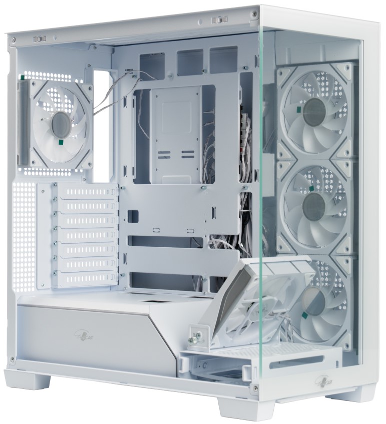 

Корпус eATX Eurocase M9 Max-Fish tank M9 MAX 2ARGB 3_0_2 WHITE белый, M9 Max-Fishtank WHITE