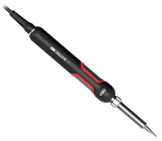 Изображение товара DELI DL394260 паяльник 60 Вт сменное конусное жало