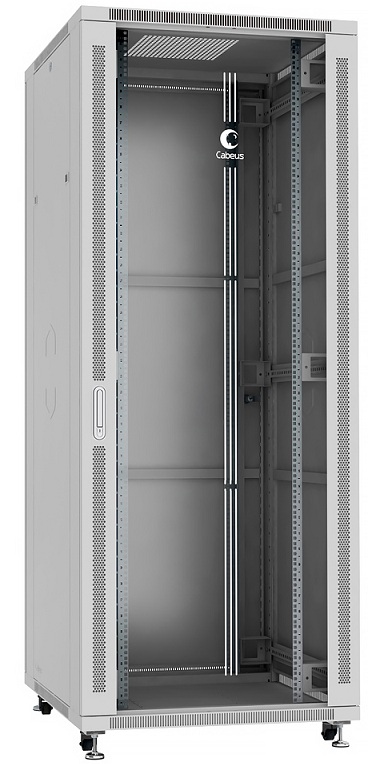 

Шкаф напольный 19", 37U Cabeus SH-05C-42U80/80 800x800x2055mm (ШхГхВ) передняя стеклянная и задняя сплошная металлическая двери, ручка с замком, цвет, SH-05C-42U80/80
