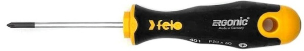 Изображение товара Отвертка крестовая Felo PZ 0х60 с эргономичной рукояткой