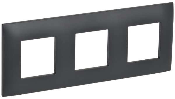 

Рамка тройная IEK SK-M32-K48 SKANDY SK-F03T титан, SK-M32-K48