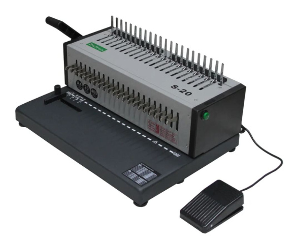 Изображение товара Электрический брошюровщик Bulros S-20 для документов