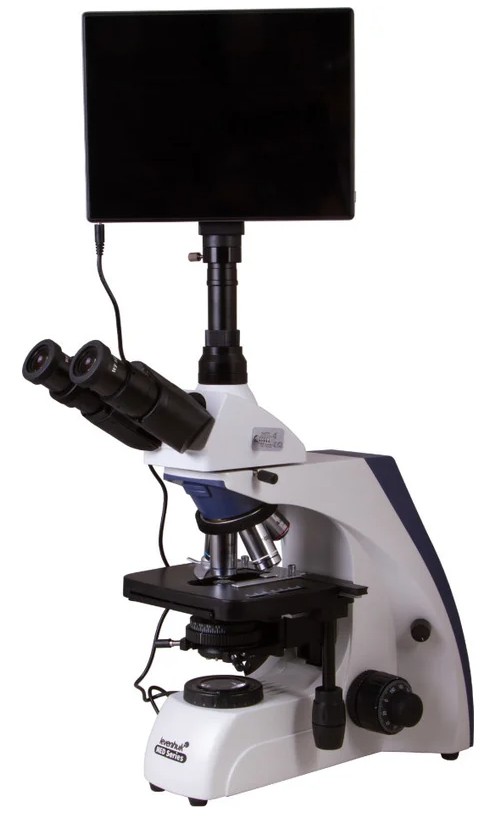 

Микроскоп Levenhuk MED D35T LCD 74003 Levenhuk цифровой, тринокулярный, MED D35T LCD