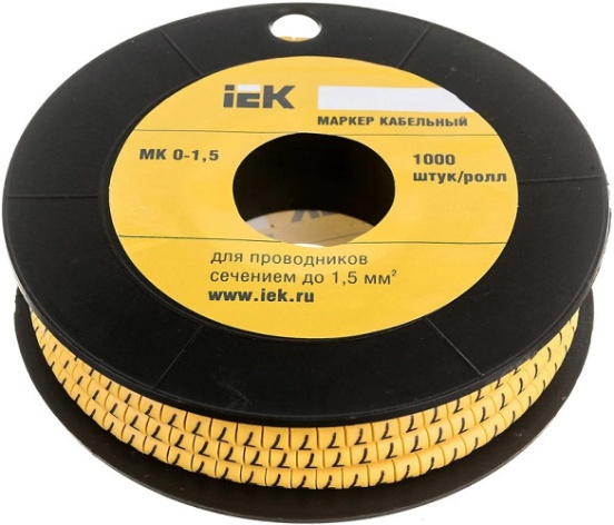 фото Маркер на кабель  IEK UMK00-7 в Омске