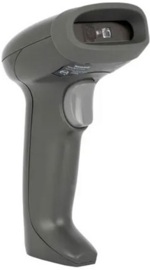 Сканер штрих-кодов Honeywell HH490+STAND HH490-R1-1USB-1-R 2D проводной черный
