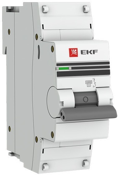

Автоматический выключатель EKF mcb47100-1-16C-pro модульный 1п C 16А 10кА ВА 47-100 PROxima, mcb47100-1-16C-pro