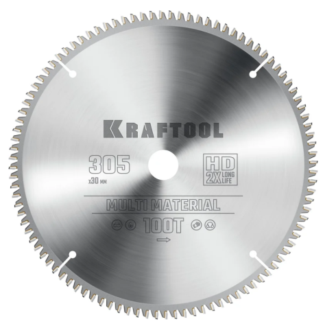 Изображение товара Диск пильный Kraftool Multi Material универсальный для различных материалов