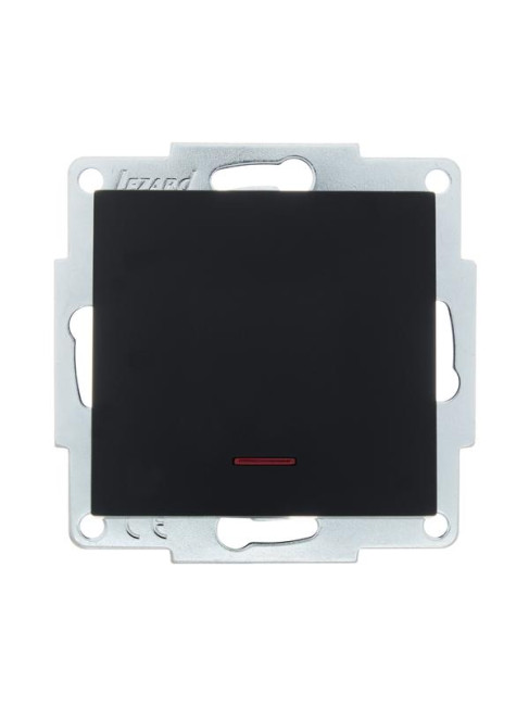 

Выключатель Lezard 742-4288-111 Vesna 1-кл. СП с индикацией механизм черн. бархат, 742-4288-111