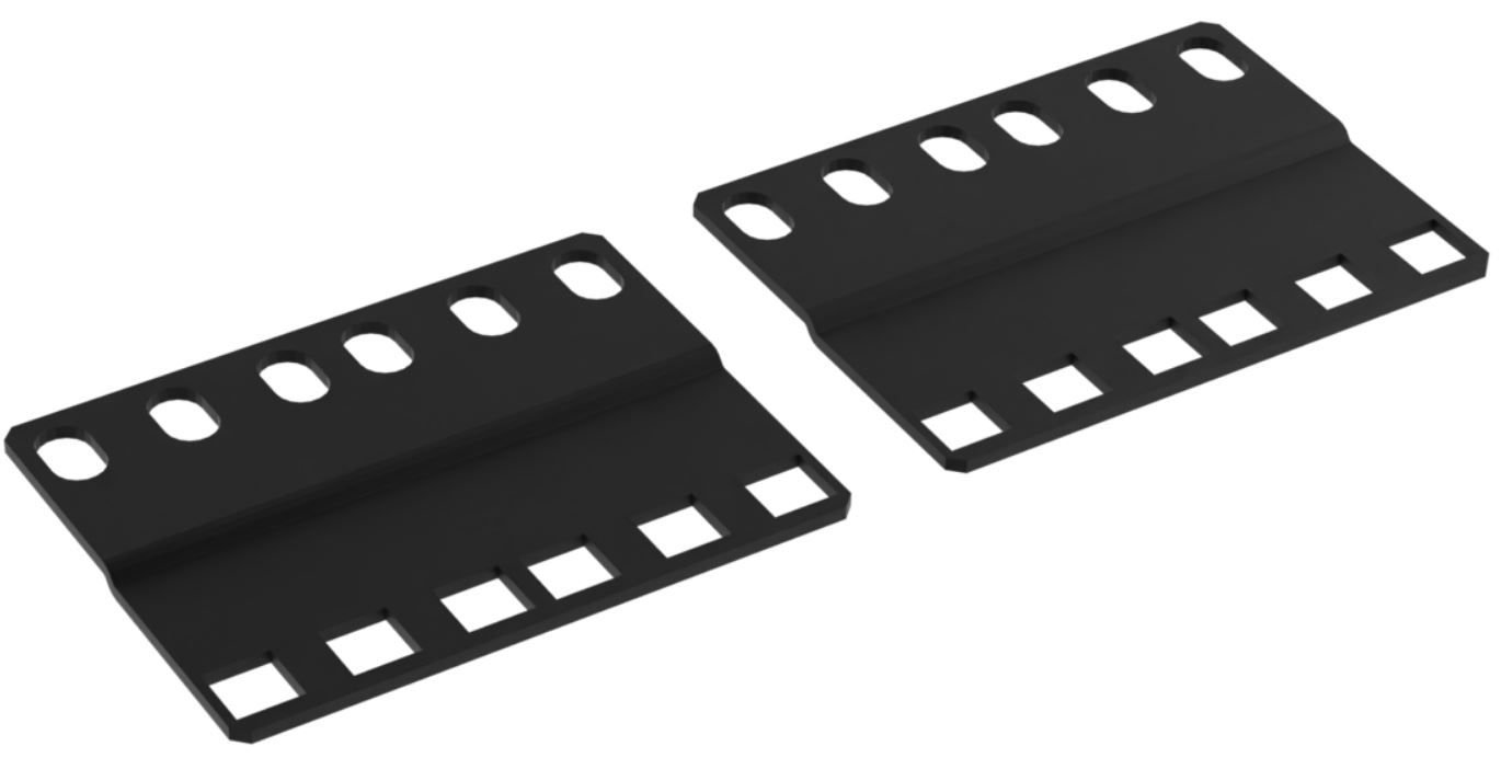 

Адаптер переходник SYSMATRIX AM 0112.900 монтажный 23"/19" 2U, AM 0112.900