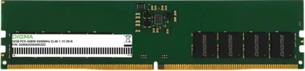 Изображение товара Модуль памяти Digma DGMAD55600032D DDR5 32 ГБ 5600 МГц
