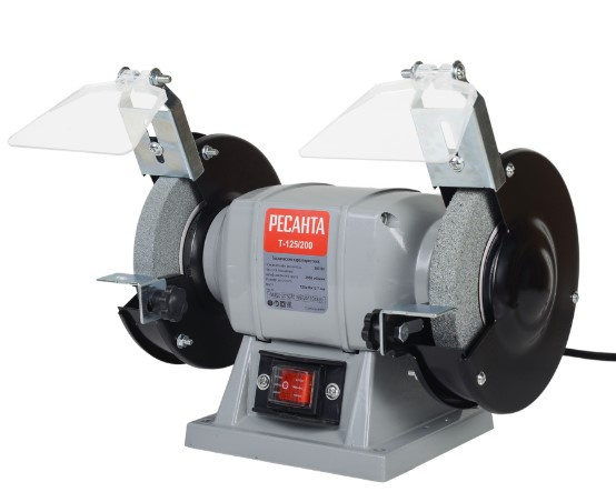 Изображение товара Станок точильный Ресанта Т-125/200 мощность 200 Вт диаметр 125 мм