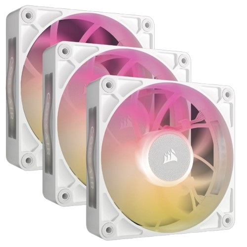 

Вентилятор для корпуса Corsair iCUE LINK RX120 MAX RGB CO-9051038-WW 120mm, 2000rpm, 71.3CFM, 29.5dBA (3-pack), iCUE LINK RX120 MAX RGB