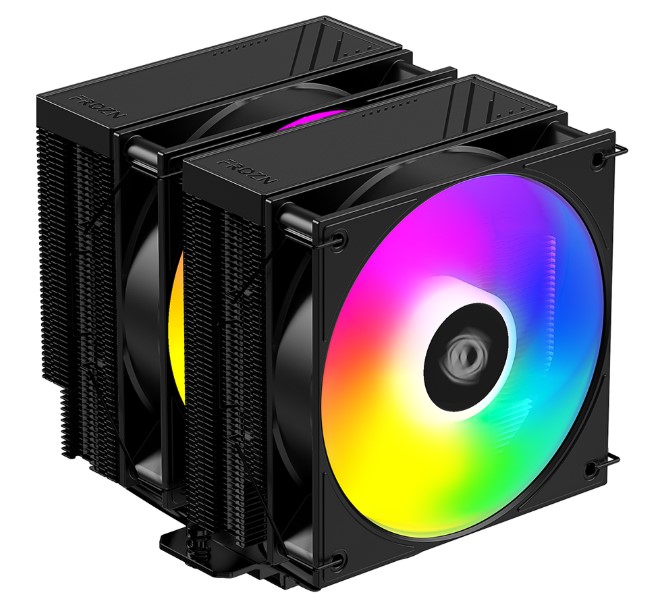 Кулер ID-Cooling FROZN A620 PRO XE ARGB BLACK LGA1954/1851/1700/1200/115X/AM5/AM4 (TDP 260W, 2*120mm, 300-2000rpm, 27.2dBa)