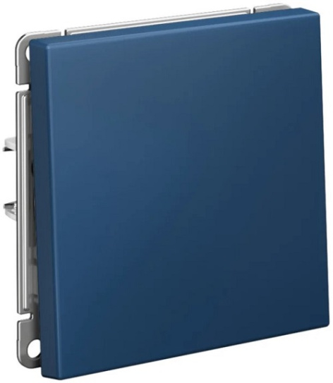 Изображение товара Выключатель кнопочный Systeme Electric GAL001115 1-клавишный цвет аквамарин