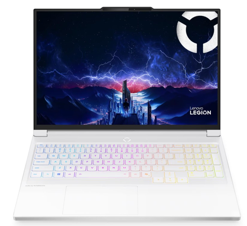 

Ноутбук Lenovo Legion 7 16IAX10 83KY0051RK U9 275HX/32GB/1TB SSD/RTX 5060 8GB/16" OLED WQXGA/WiFi/BT/cam/noOS/white, Legion 7 16IAX10