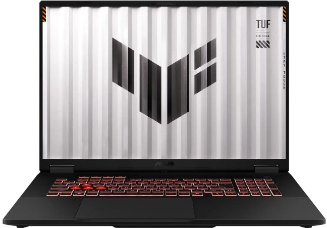 

Ноутбук ASUS TUF Gaming A18 FA808UM-S8030 90NR0NN1-M001M0 Ryzen 7 260/16GB/512GB SSD/RTX5060 8GB/18" WUXGA/144Hz/NoOS/RJ-45/Jaeger Gray, TUF Gaming A18 FA808UM-S8030