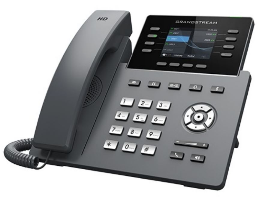 

Телефон VoiceIP Grandstream GRP-2624 4 SIP аккаунта, 8 линий, 2хEthernet, 10/100/1000, основной дисплей цветной 2,8", книга на 2000 контактов,POE, Wi-, GRP-2624