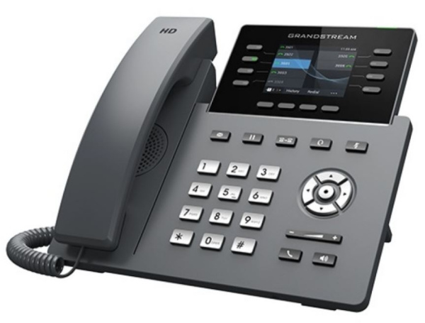 Изображение товара Профессиональный IP-телефон Grandstream GRP-2624 с Wi-Fi и Bluetooth, 4 линии