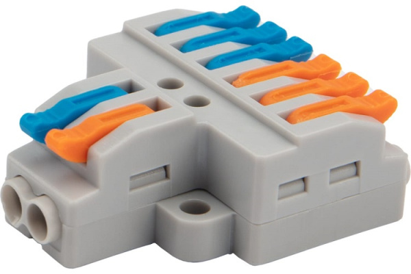 Изображение товара Разветвительная клемма Rexant 07-5234-05 2 полюса для провода 4 мм²