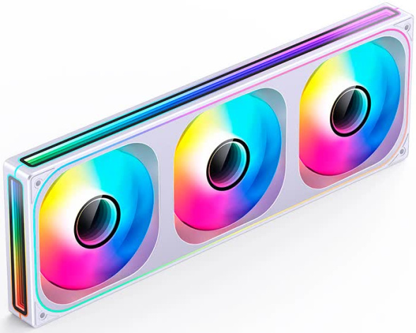 Изображение товара Вентилятор JONSBO ZB-360WR с ARGB подсветкой для корпусного охлаждения