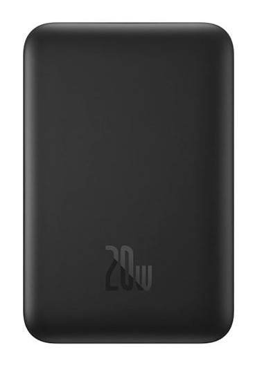 

Аккумулятор внешний портативный Baseus Magnetic Mini Air P10059001113-00 10000mAh 20W с кабелем Type-C to Type-C 30cm; Cluster Black, Magnetic Mini Air