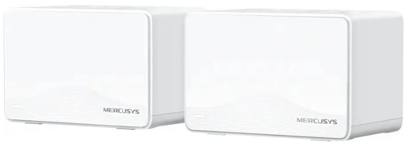 

Роутер Mercusys HALO H25BE(2-PACK) BE3600 10/100/1000BASE-TX белый (упак.:2шт), HALO H25BE(2-PACK)