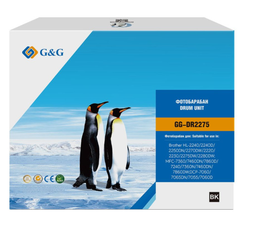 Изображение товара Блок фотобарабана G&G GG-DR2275 совместим с Brother DCP-7057DCP-7057R DCP-7060