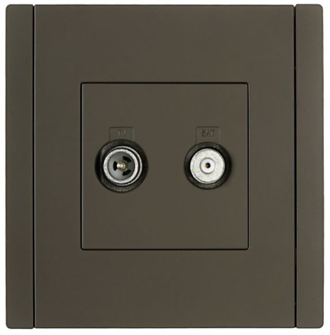 фото Розетка телевизионная  IEK FP-AF20-O-K03 в Уфе