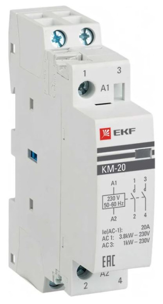 Изображение товара Контактор EKF km-1-20-20