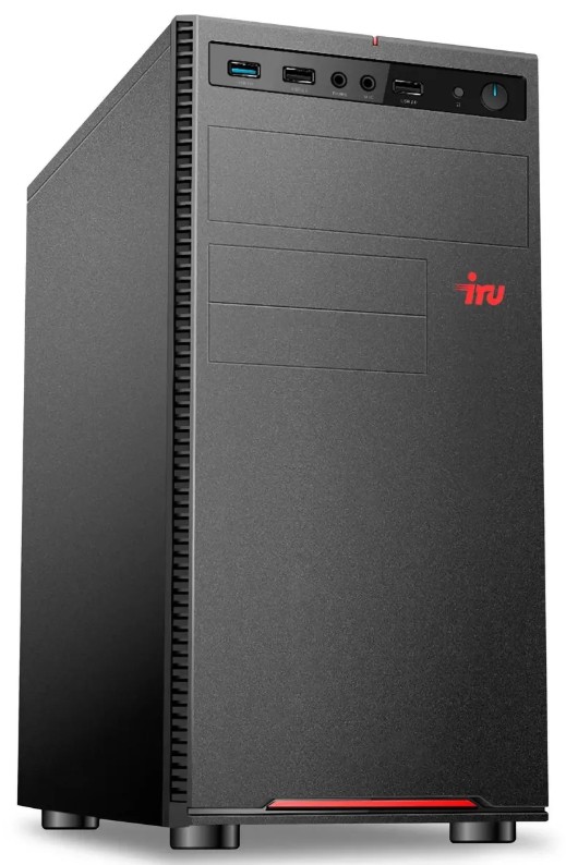 

Компьютер iRu Home 310H6SE MT 2023063 i5-12400/32GB/512GB SSD/UHD Graphics 730/GbitEth/400W/noOS/black, Home 310H6SE MT