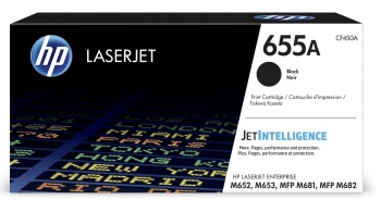 

Картридж HP CF450A №655A для HP CLJ M652/M653/MFP M681/M682 12500 стр, черный, CF450A