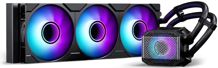 

Система охлаждения жидкостная PHANTEKS Glacier One 360M25 G2 PH-G0360M25G2_DBK02 LGA115x/1200/1700/2011/AM4/AM5 (3*120mm, 350-2000rpm, 72.72CFM, 35.13, Glacier One 360M25 G2