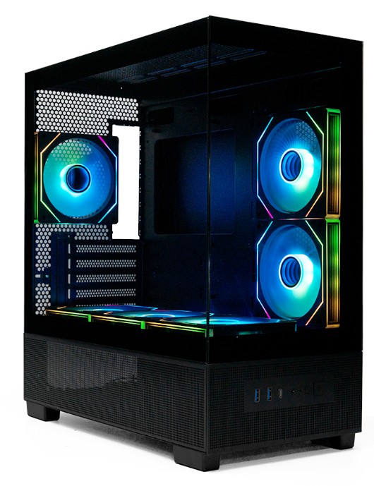 

Корпус mATX Xastra Q500M-6FM12A-C10-UC черный, без БП, 2*USB 3.0, USB Type-C, Q500M-6FM12A-C10-UC