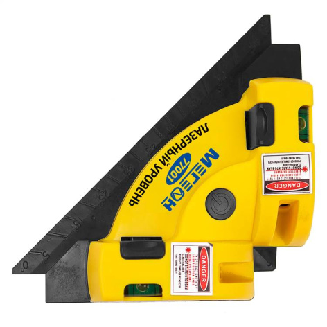 Изображение товара Лазерный построитель углов МЕГЕОН 77001 для точной разметки