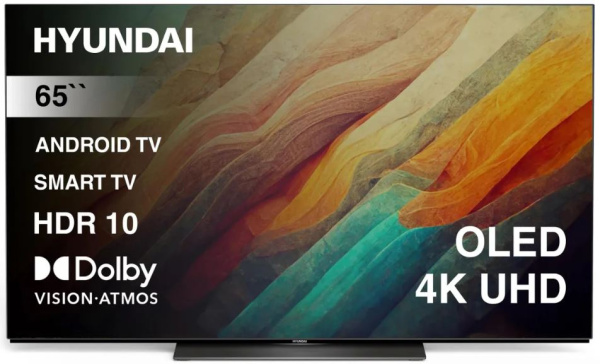 Изображение товара Телевизор Hyundai H-LED65OBU7700 с OLED экраном 65 дюймов 4K Smart TV