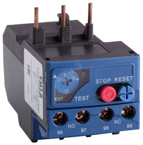 Изображение товара Тепловое реле КЭАЗ 110738 25 А для защиты электродвигателей