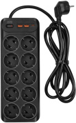 фото Сетевой фильтр  Powercom SP-10 USB2A1CB 1.8M