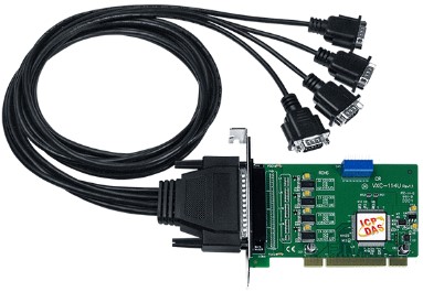

Плата ICP DAS VXC-114U/D2 CR Universal PCI, 4-port RS-232 communication board. Includes one CA-9-3715D, VXC-114U/D2 CR