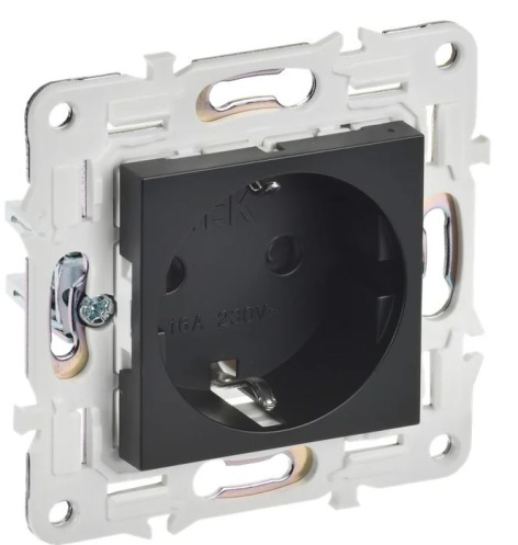 фото Розетка с заземлением  IEK SK-R14-16-1-K02 в Уфе